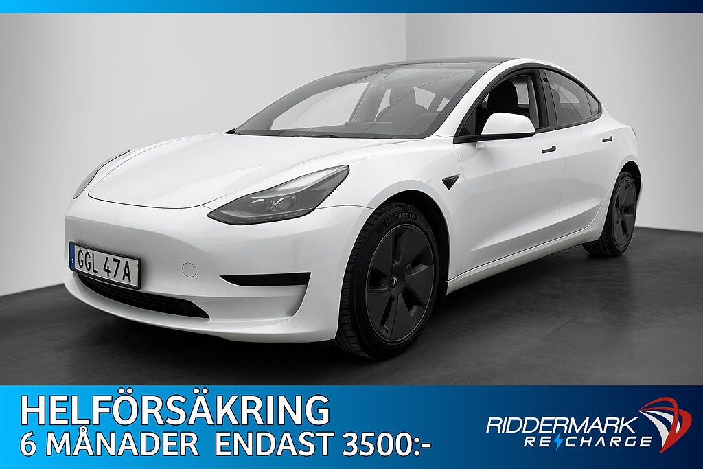 Tesla Model 3 Standard Range Autopilot Svensksåld MOMS