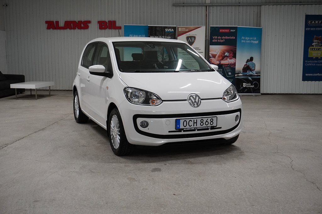 Volkswagen UP! 5-dörrar1.0 high up! Euro6 RÄNTEKAMPANJ 3.95%