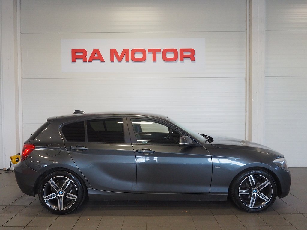 BMW 118 d 143hk Sport line | Farthållare | 2013