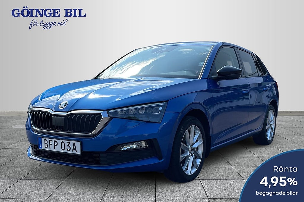 Skoda Scala 1.0 TSI DSG 115hk Style Nyservad/ Drag/ Kamera