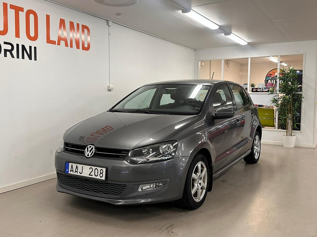 Volkswagen Polo 5-dörrar 1.4 Comfortline 86hk 2010/Ny Bes