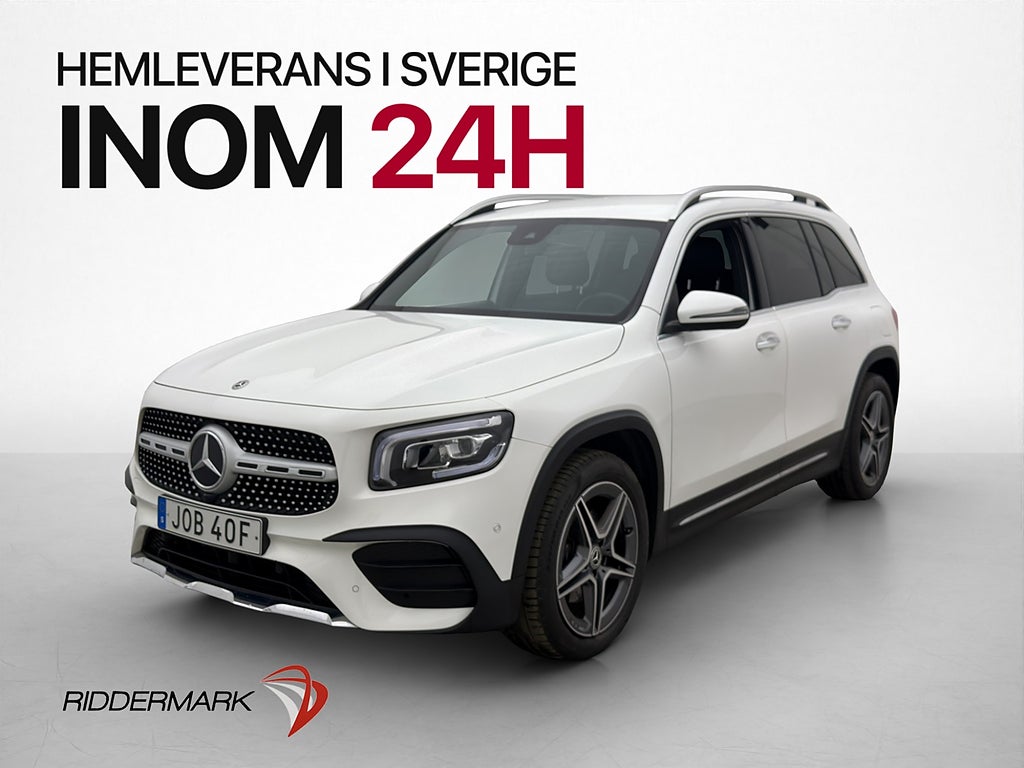 Mercedes-Benz GLB 200 d 4M AMG 7-Sits Wide Värmare Drag MOMS