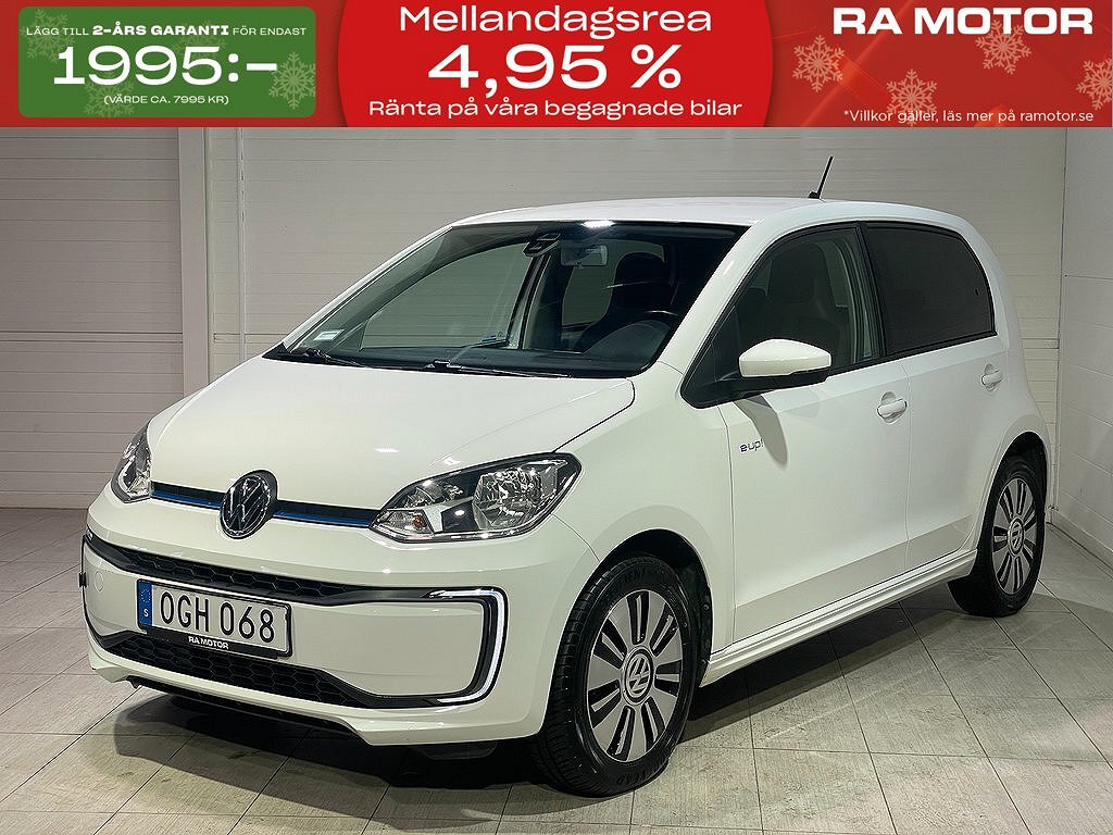 Volkswagen e-up! 18,7 kWh 82hk | B-Kam | Moms | Låga mil | 2018