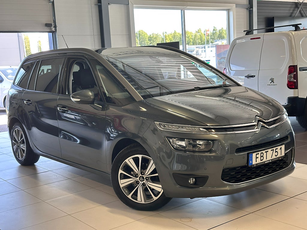 Citroën Grand C4 Picasso 1.6 HDi 7-sits Panorama B-kamera thumbnail