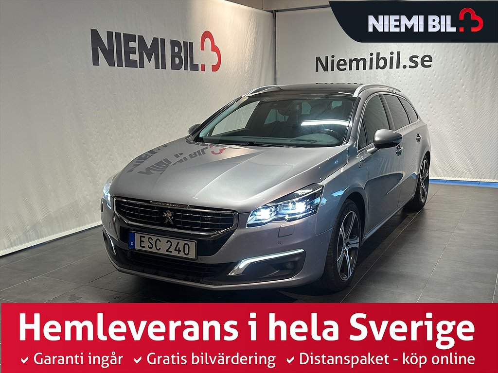 Peugeot 508 SW 2.0 BlueHDi 180 EAT MoK/Pano/Kamera/SoV/Drag