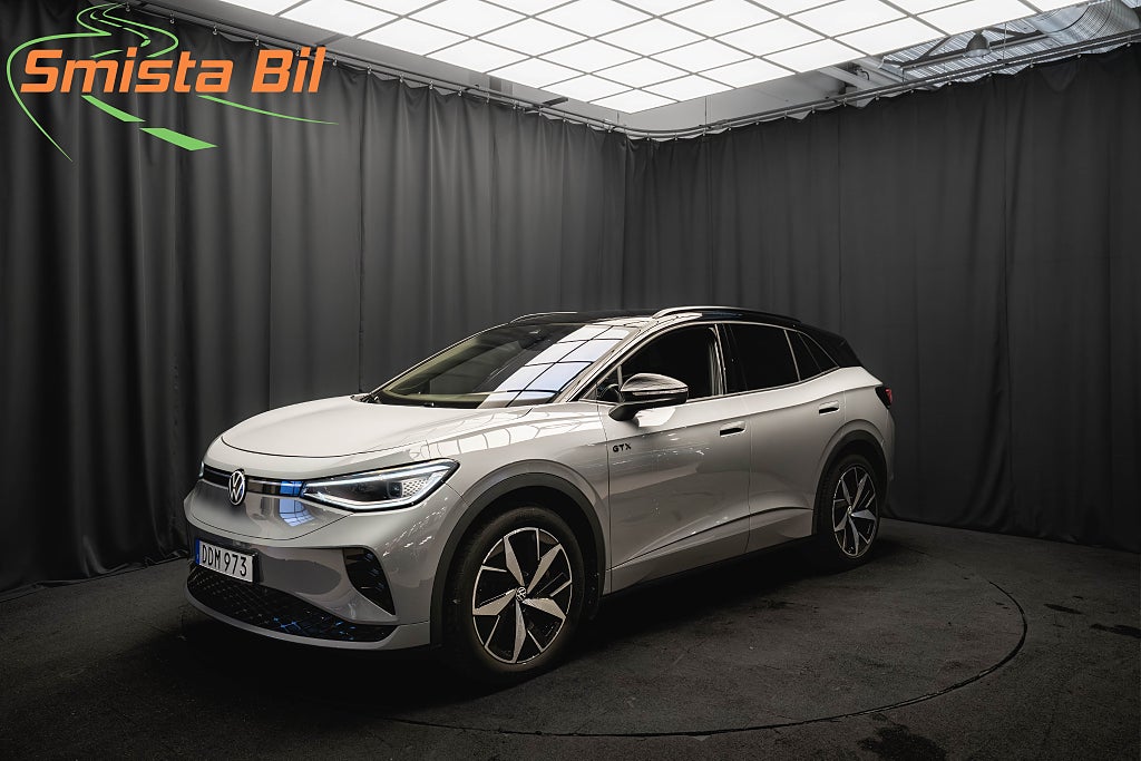Volkswagen ID.4 GTX DRAG VÄRMEPUMP BATTERITESTAD MOMS 299hk