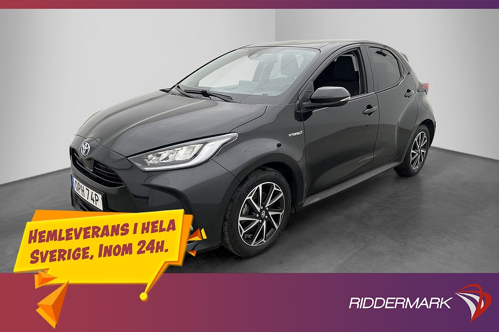 Toyota Yaris Hybrid Active Plus Kamera Rattvärme CarPlay