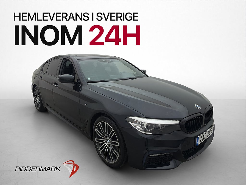BMW 520d M Sport 190hk Rattvärme Pano Kamera Navi