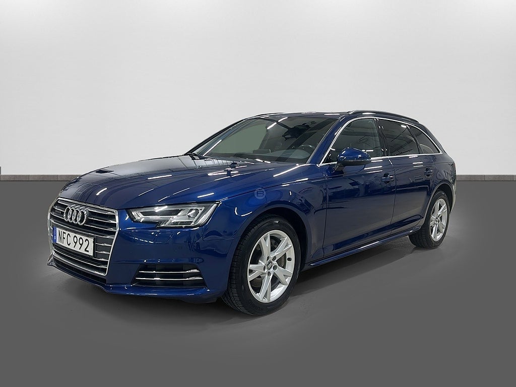 Audi A4 2.0 TDI Quattro (Pano, Navi, Cockpit, Läder)