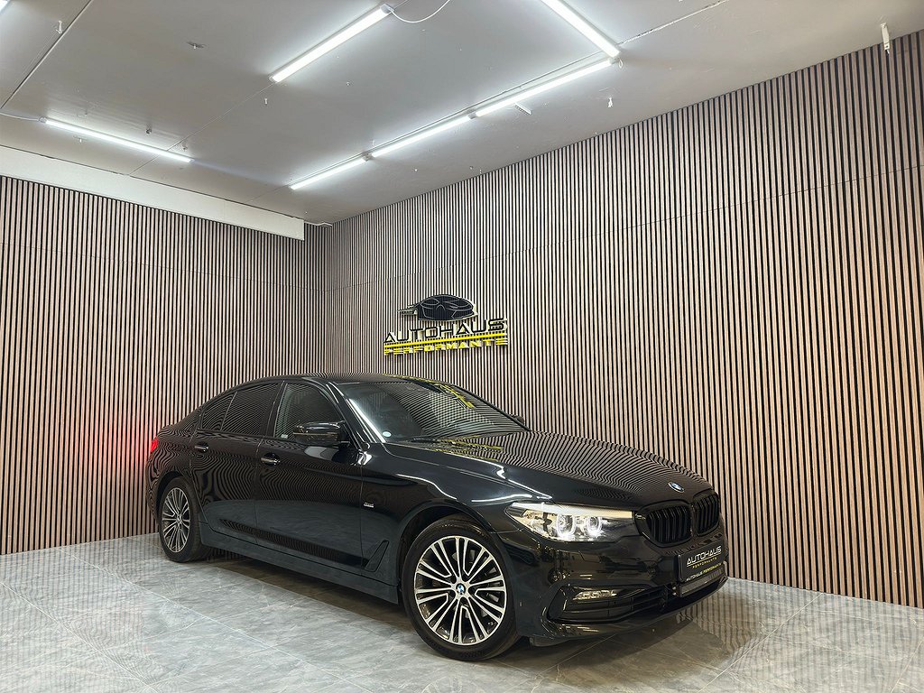 BMW 520 d xDrive Sportline Dragkrok, Backkamera & HiFi 