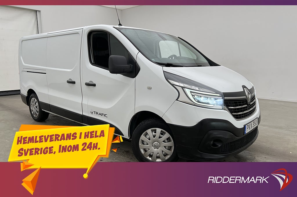 Renault trafic L2 Värmare LED 3-Sits Dragkrok B-Kamera Moms
