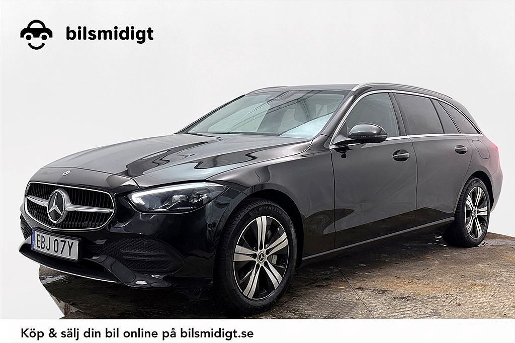 Mercedes-Benz C 300 T e Avantgarde Drag Navi Kamera Värmare Burmester MOMS 313hk