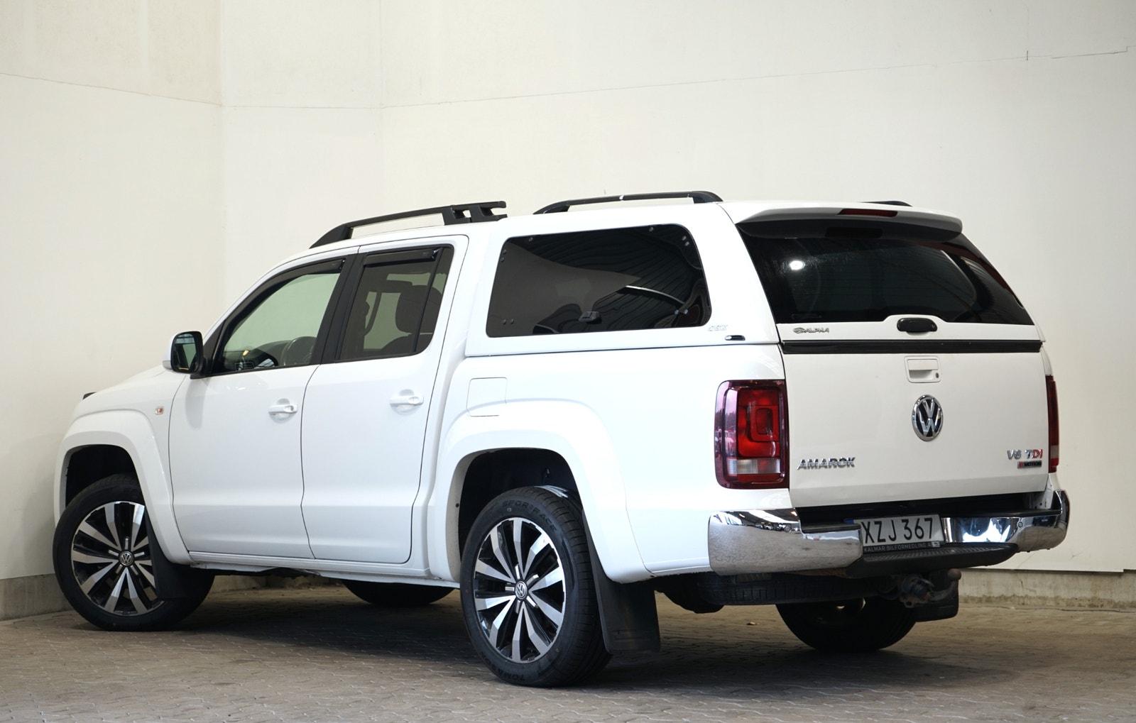Volkswagen Amarok 3.0 V6 TDI 4M Highline B-kamera Kåpa Värmare 224hk 2018 - miniatyr 3