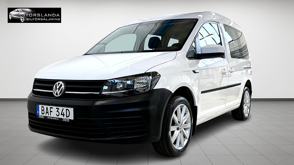 Volkswagen Caddy Combi 7-sits 2.0 TDI 102hk Manuell Krok