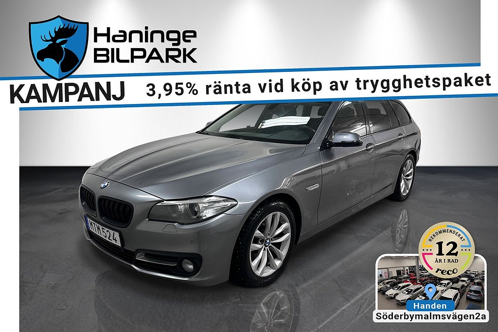 BMW 520d xDrive TOURING SUPERDEAL 3.95% AUT / SKINN / PDC / EL-DRAGKROK
