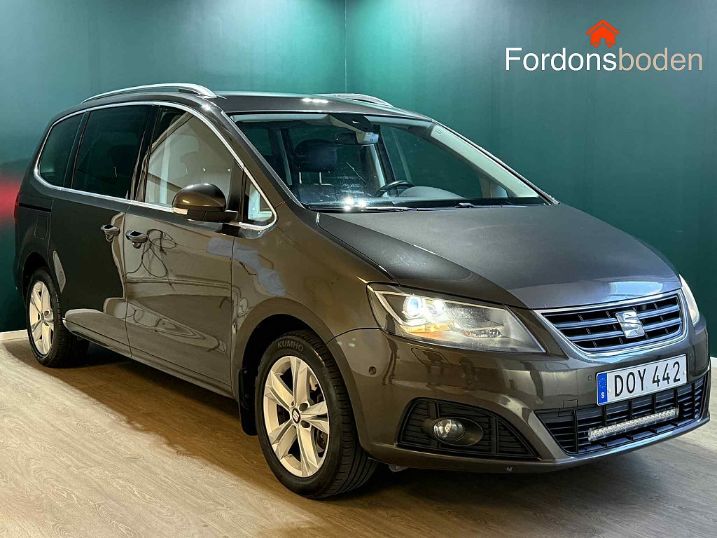 Seat Alhambra 2.0 TDI 4Drive 7-Sits Business Drag Skinn Navi