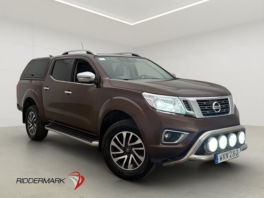 Nissan Navara Tekna 2.3dCi 4WD Dragkrok Skinn Diff 360° Kåpa