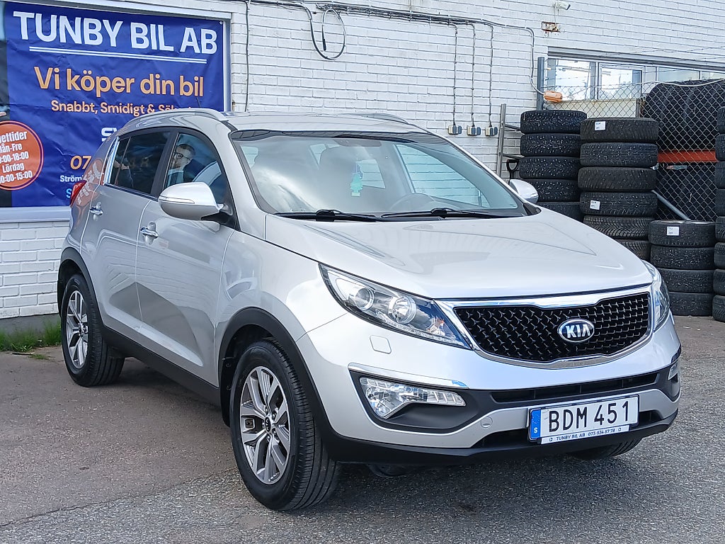 Kia Sportage 1.6 GDI Comfort Euro 6/2 Ägare/Drag/Sensor/Besik/Servad