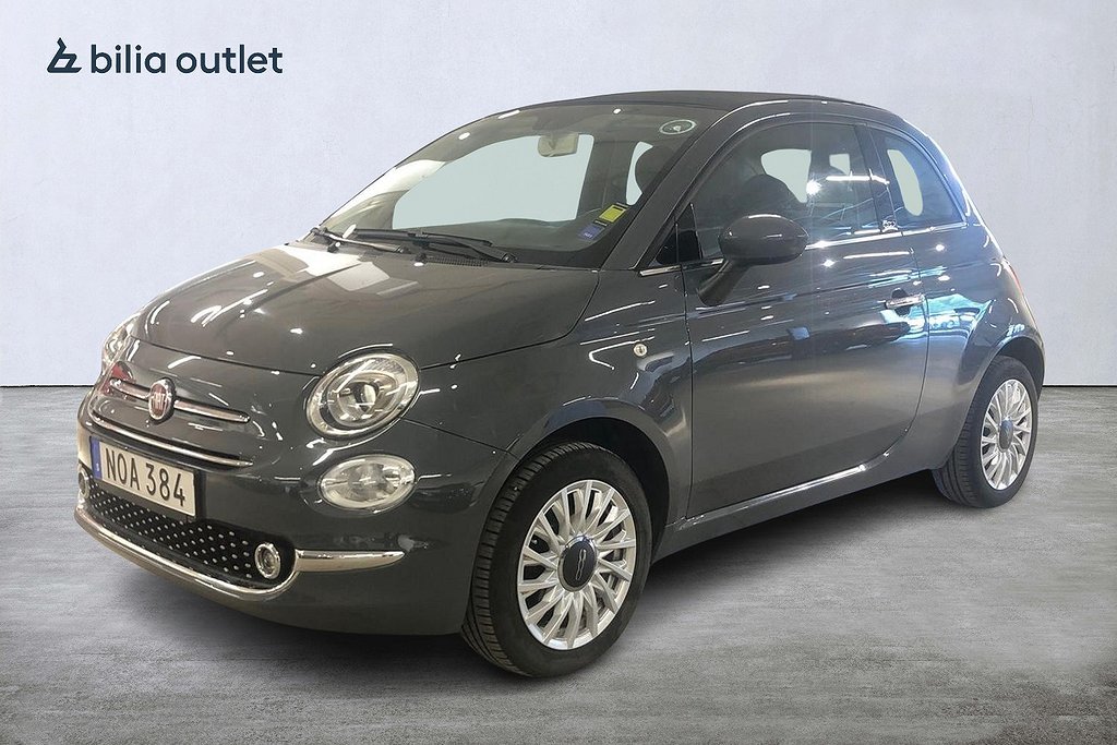 Fiat 500C 1.2 8V Cab Backstartshjälp Multifunktionsratt