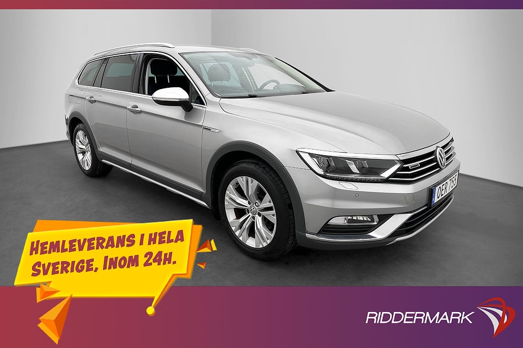 Volkswagen Passat Alltrack 2.0 TDI 4M Värmare Kamera Drag
