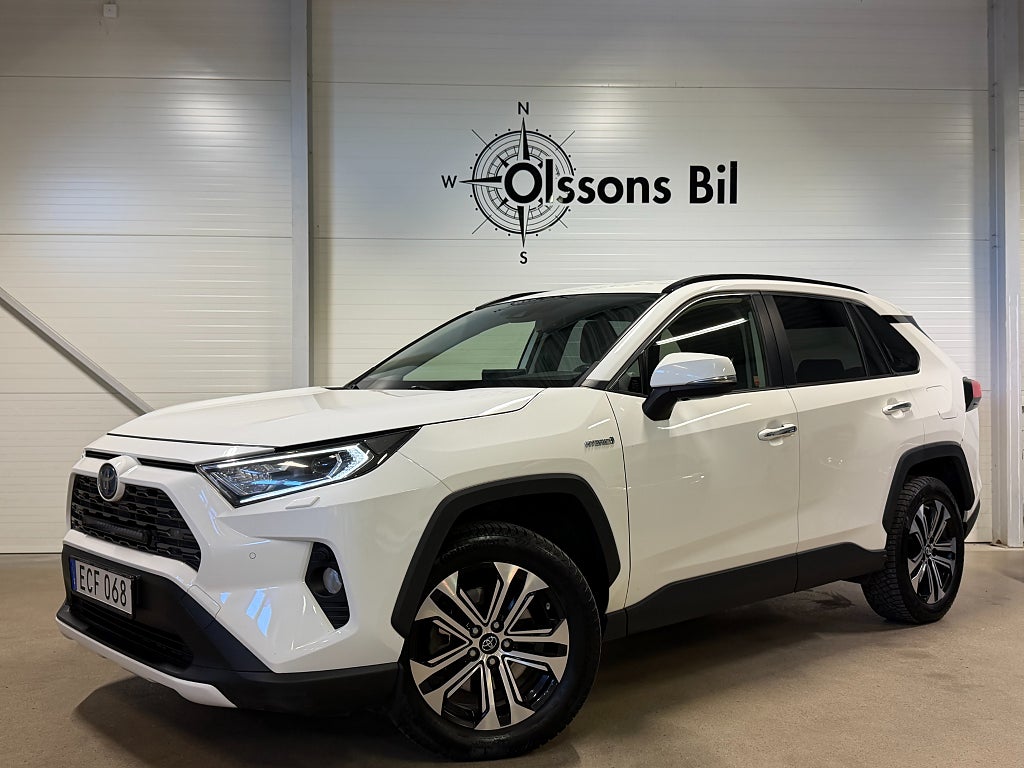 Toyota RAV4 Hybrid AWD-i E-CVT Drag Läder Keyless B-kam M&K Värmare