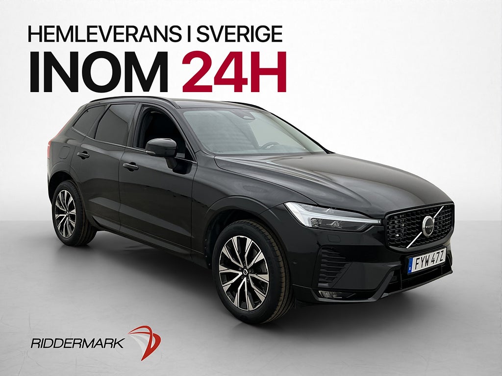 Volvo XC60 B5 AWD Plus Dark 360° H/K Drag Värmare CarPlay
