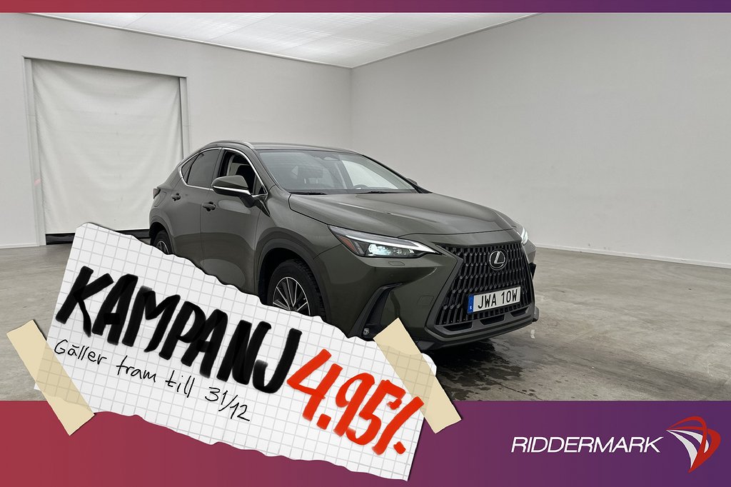 Lexus NX 450h+ PHEV AWD 306hk Business Plus MOMS 4,95% Ränta