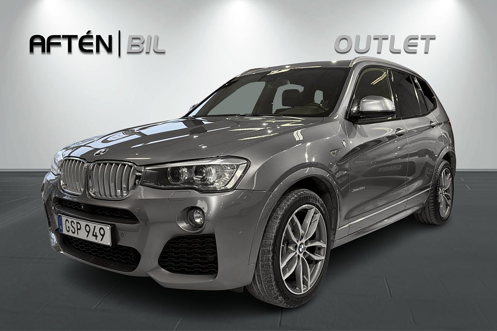 BMW X3 xDrive 30d 258hk M-Sport Pano D-Värm Drag H/K 360° Skin
