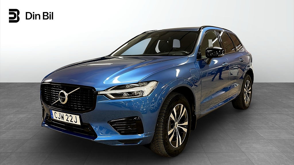 Volvo XC60 Recharge T6 AWD 340hk/R-Design/Dragkrok/S+V-Hjul