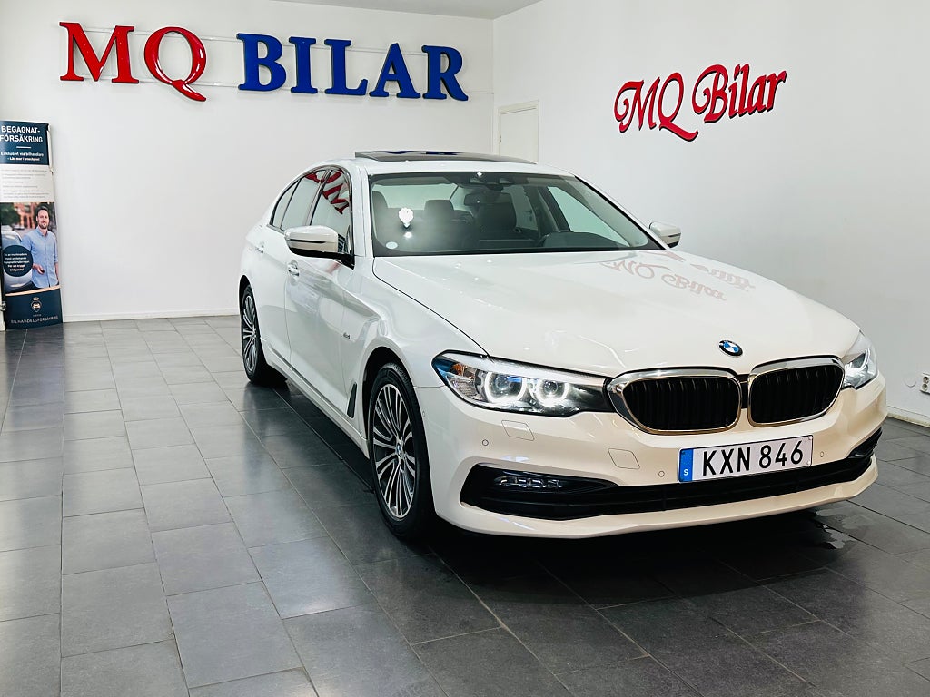 BMW 520d Sedan Steptronic Sport line Välutrustad En-Ägare 190hk
