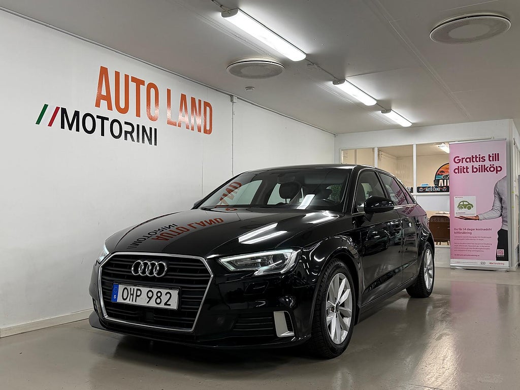 Audi A3 Sportback 1.0 TFSI Comfort Proline/Cockpit/Nybesiktigad