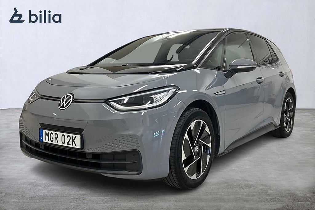 Volkswagen ID.3 Pro Performance 58kWh 204hk Cykelkrok