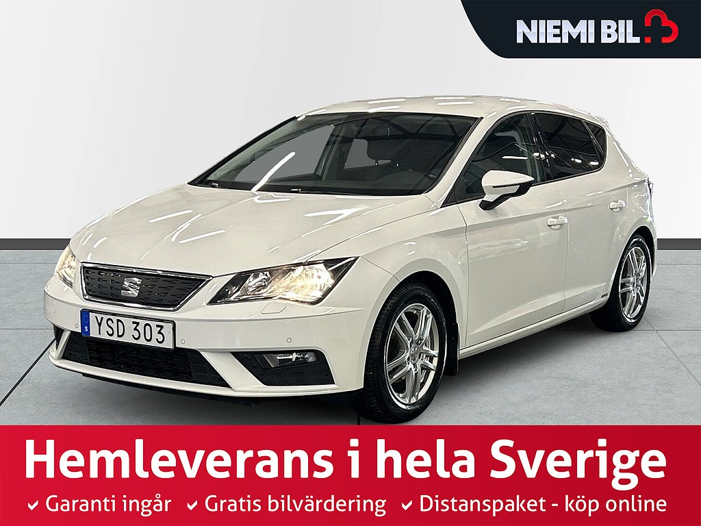 Seat Leon 1.0 TSI S&v-hjul/Farthållare/BT/Parkeringssens