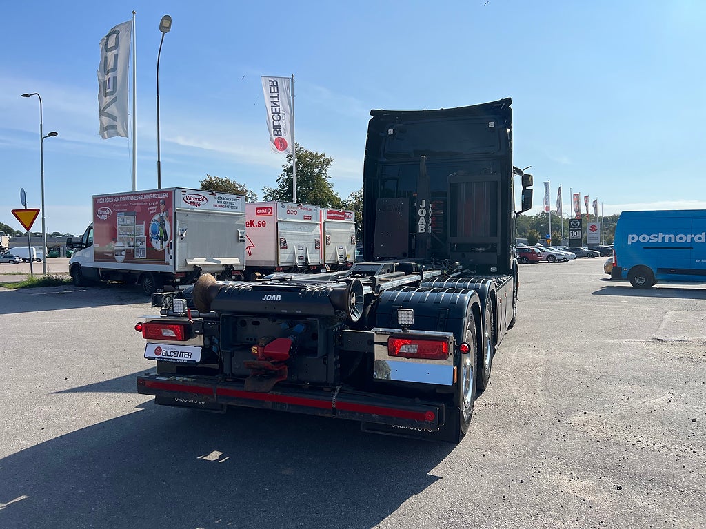 Scania R650 V8 6x4 Tandem Lastväxlare, Kranflak & Liftdumper, Euro 6