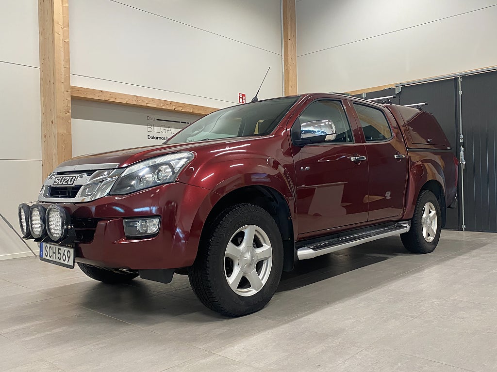 Isuzu D-Max Crew Cab 2.5 4WD, Drag, Nybesiktad