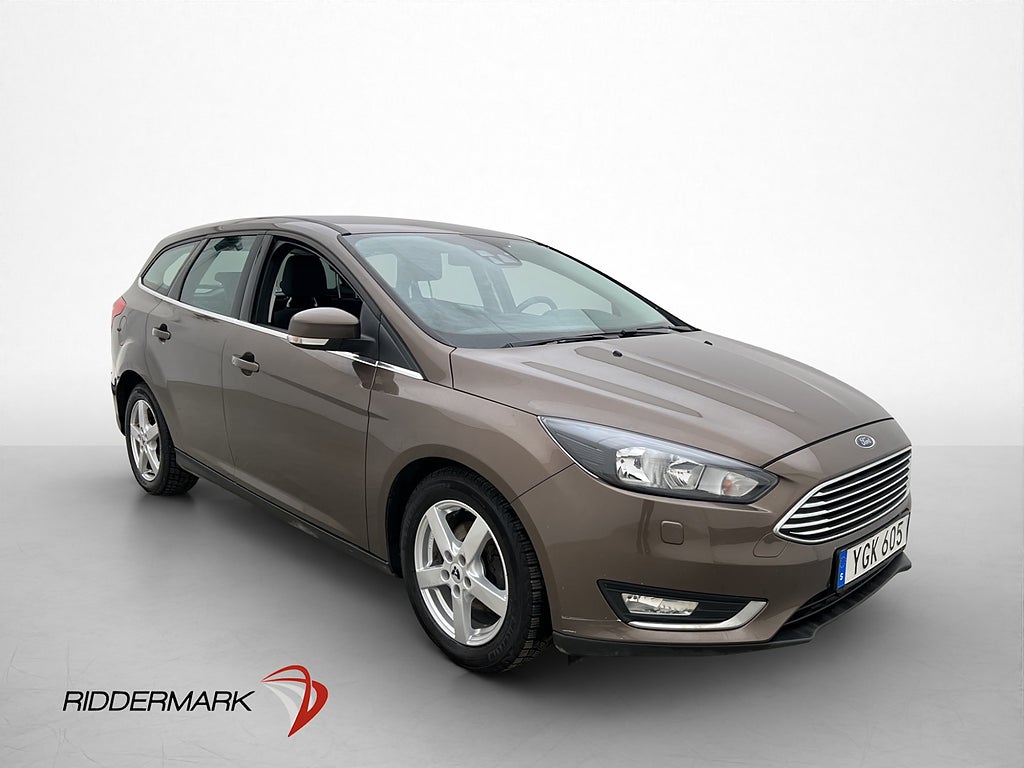 Ford Focus 1.0 EcoBoost 125hk 2 Brukare Sensorer Lane Assist