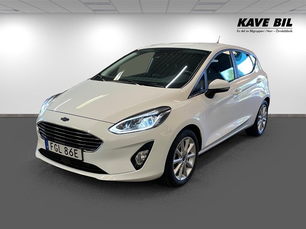 Ford Fiesta 5-dörrar 1.0 Titanium (Vhjul,Värmare)