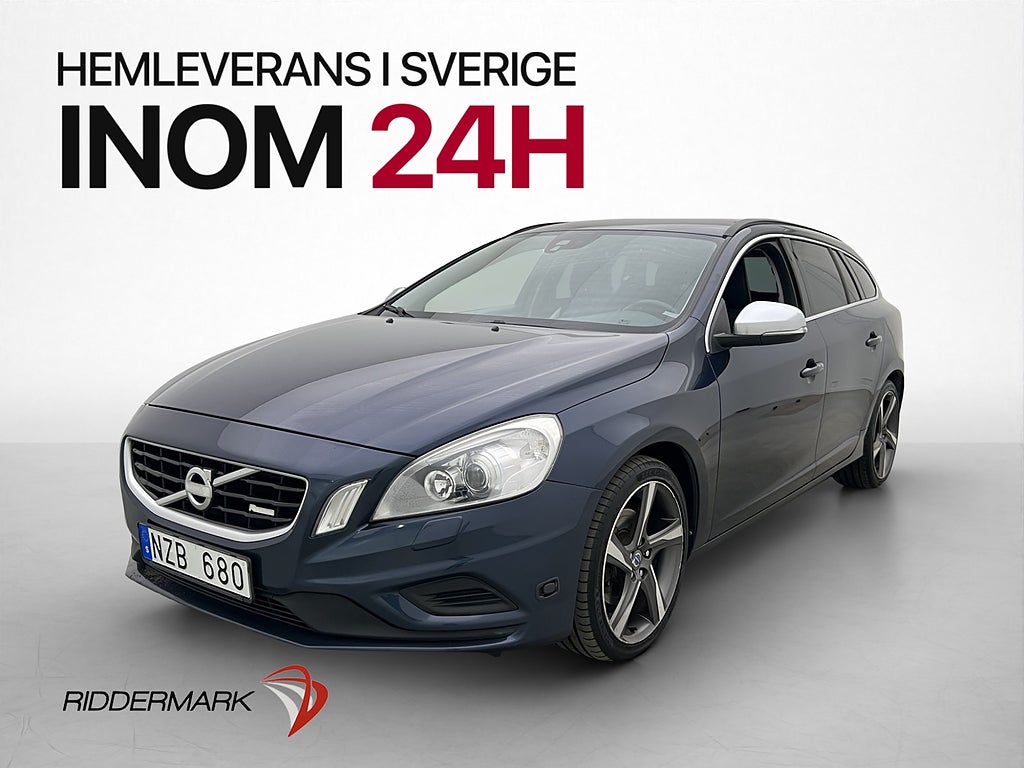 Volvo V60 T4F 180hk R-Design M/K Värm Bluetooth Farthållare
