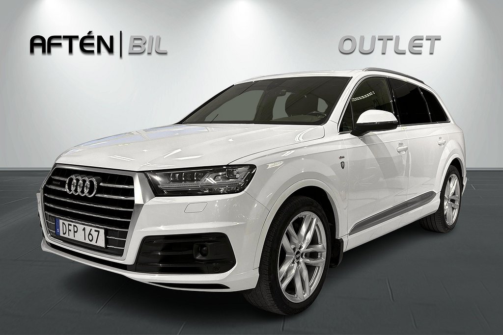 Audi Q7 3.0 TDI Quattro *Räntekampanj* S Line/Cockpit/Pano/Drag