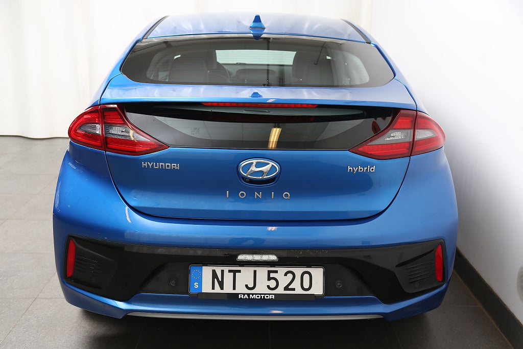 Hyundai IONIQ Hybrid 1,6 141hk Premium Plus Eco Aut Navi Skinn Motorv 2017