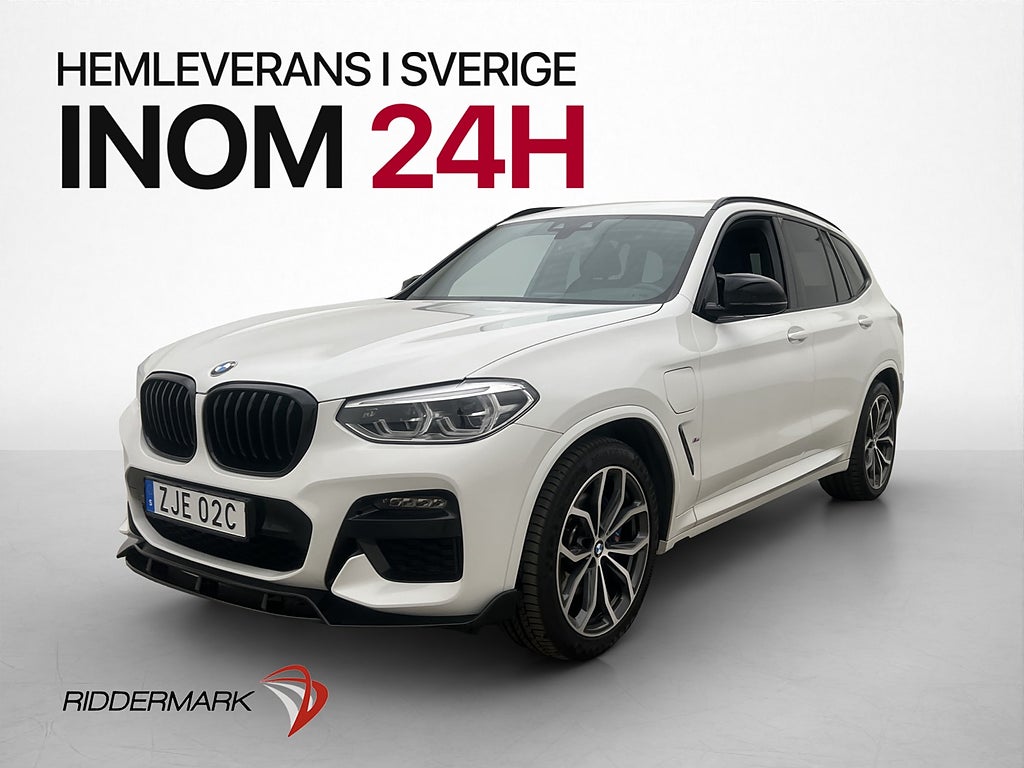 BMW X3 xDrive30e 292hk M Sport HiFi Navi Halvskinn