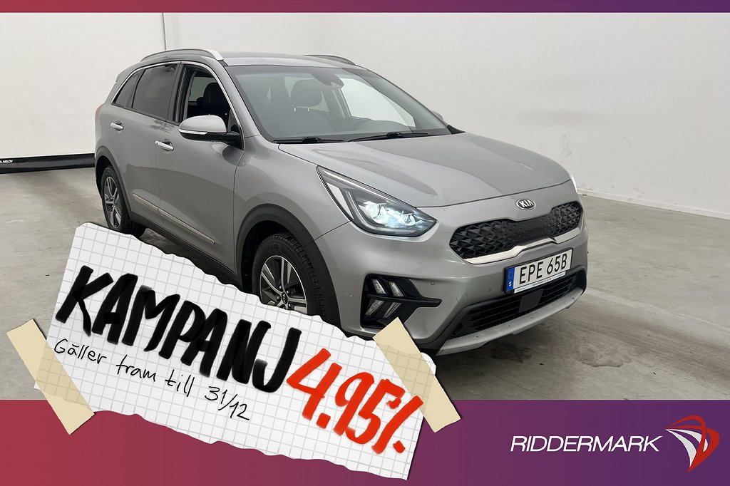 Kia Niro P-HEV 141hk Advance Plus 2 Kamera Ski 4,95% Ränta