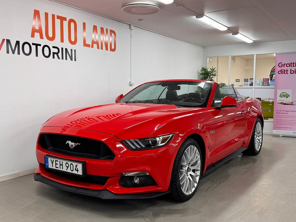 Ford Mustang GT Convertible SelectShift GT 421hk 2016/SVSÅLD