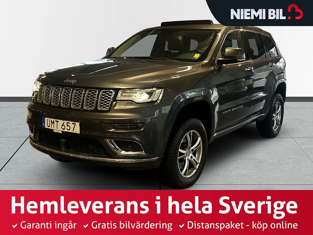 Jeep Grand Cherokee 3.0 V6 CRD 4WD Pano/Skinn/Värmare/H&K/Navi/Rattvärme