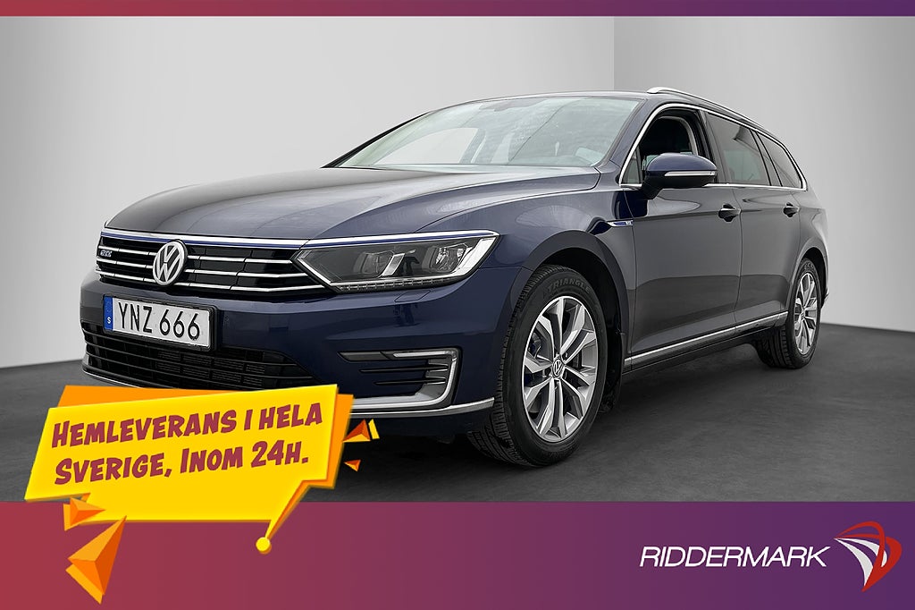 Volkswagen Passat GTE 218hk Exectuvie Kamera CarPlay Drag