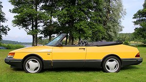 Saab 900 Turbo S Aero Cabriolet Monte Carlo Edition var avsedd för USA. Foto: Bilweb Auctions