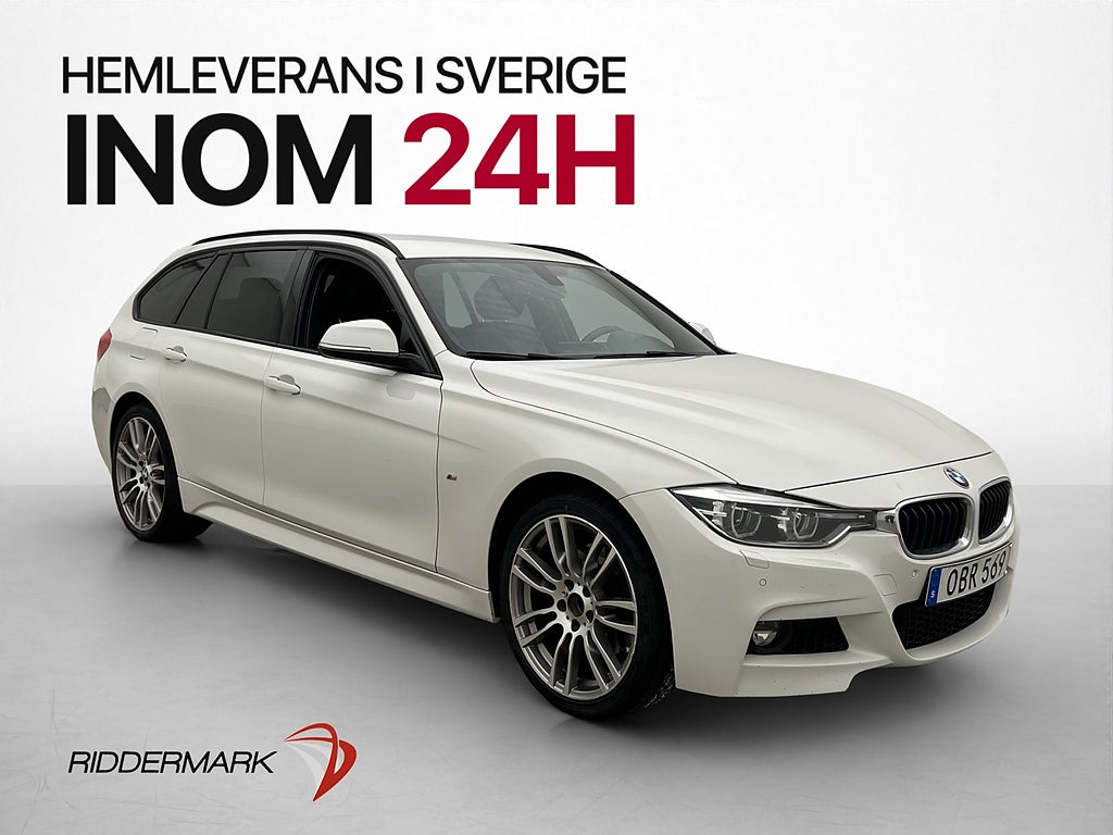 BMW 330i xDrive M Sport HiFi Navi Skinn Rattvärme Dragkrok