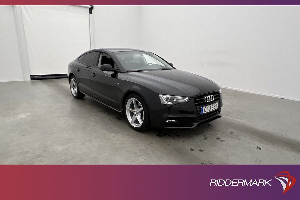 Audi A5 Sportback 1.8 TFSI 144hk S-Line Sensorer 0,56l/mil