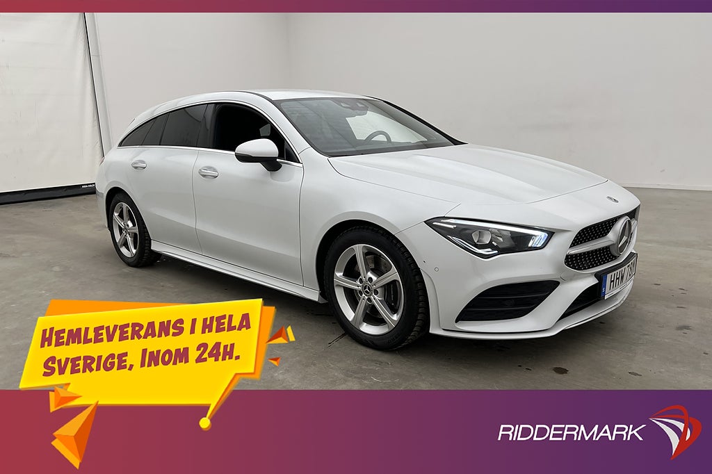Mercedes-Benz CLA 200 SB AMG Kamera Wide  Dragkrok Burmester