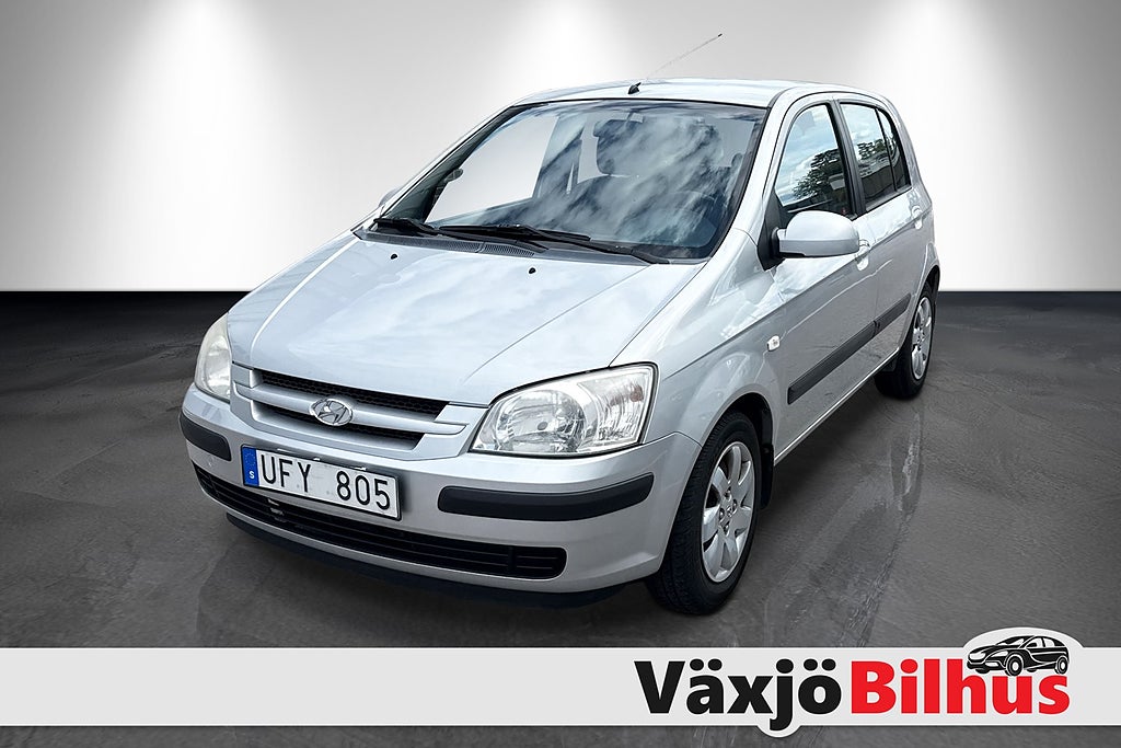 Hyundai Getz 1.3 , 82 HK,  Euro 4 , Endast 6084 mil , NY KAMREM
